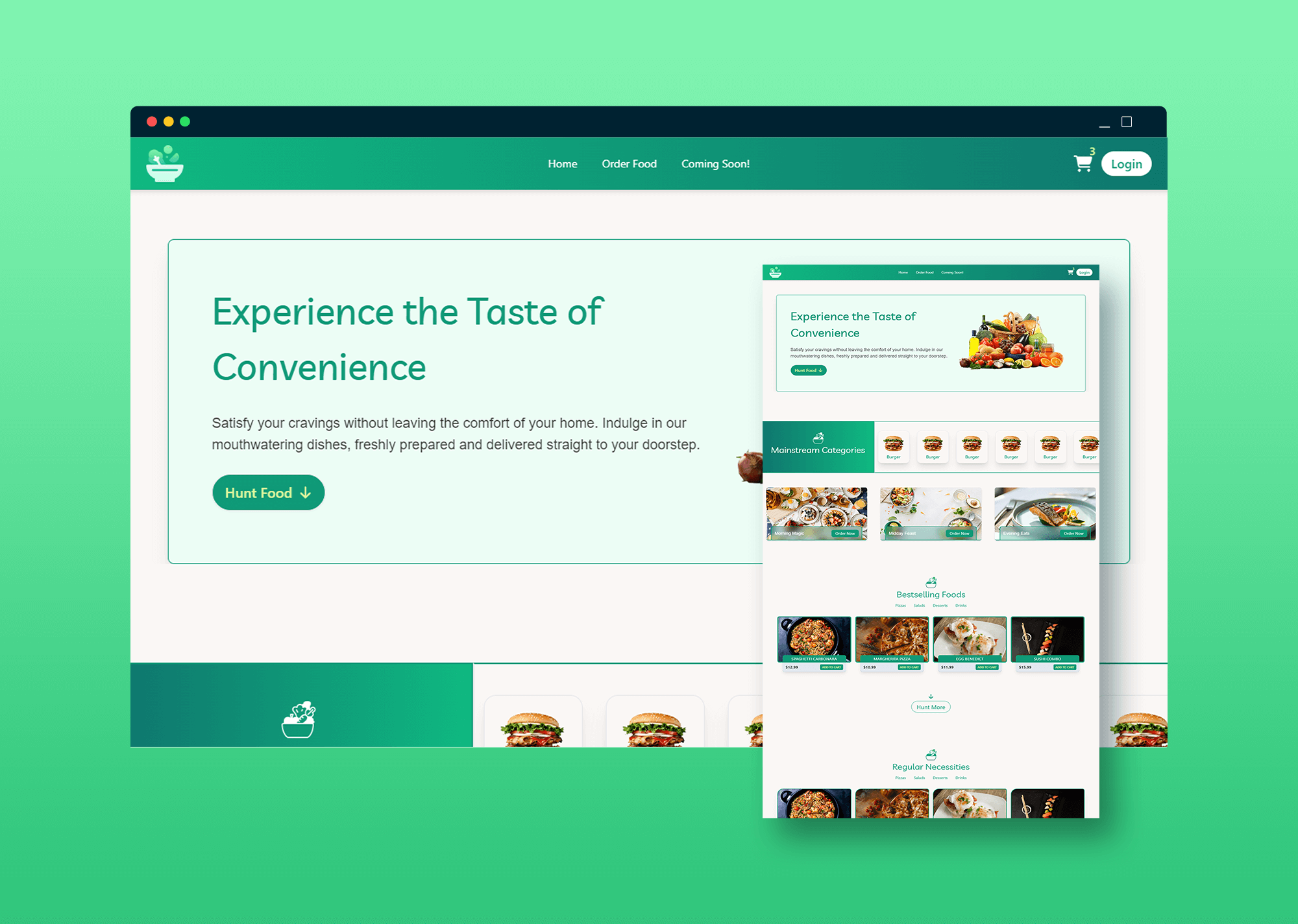 Eat Healthy - Order Fresh, Eat Well
